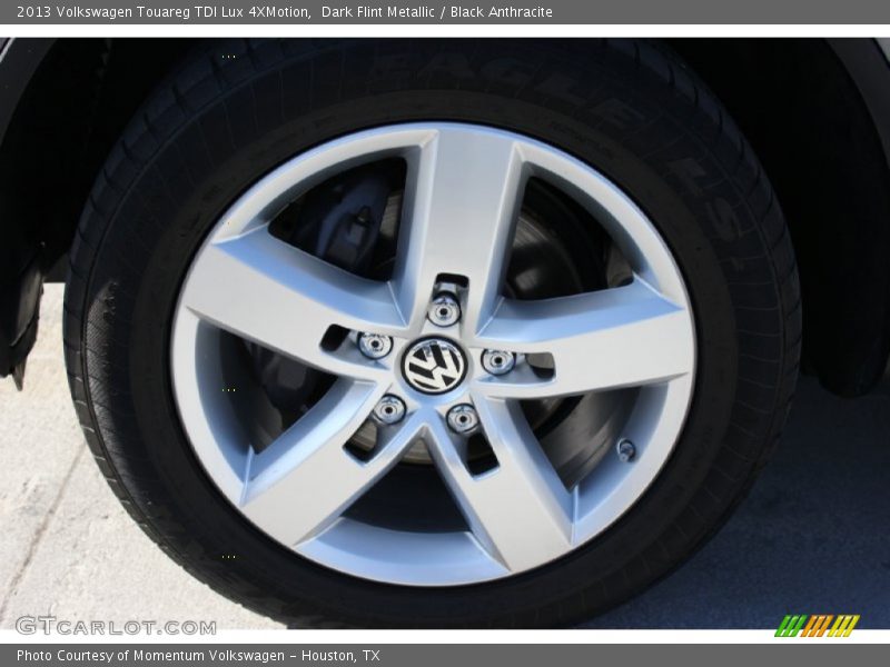 Dark Flint Metallic / Black Anthracite 2013 Volkswagen Touareg TDI Lux 4XMotion