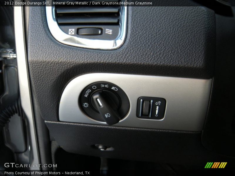 Mineral Gray Metallic / Dark Graystone/Medium Graystone 2012 Dodge Durango SXT