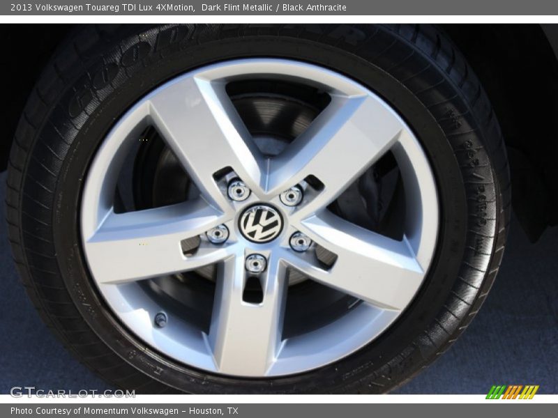 Dark Flint Metallic / Black Anthracite 2013 Volkswagen Touareg TDI Lux 4XMotion