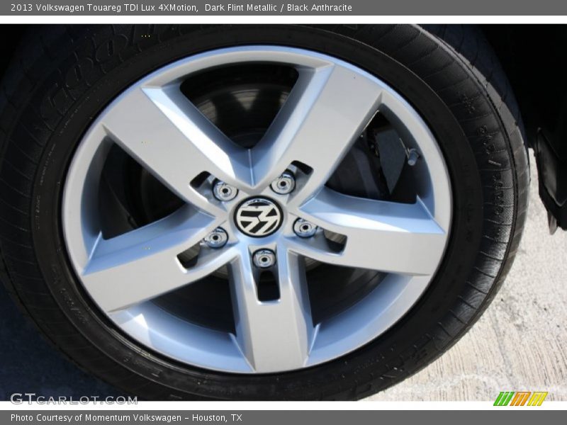 Dark Flint Metallic / Black Anthracite 2013 Volkswagen Touareg TDI Lux 4XMotion