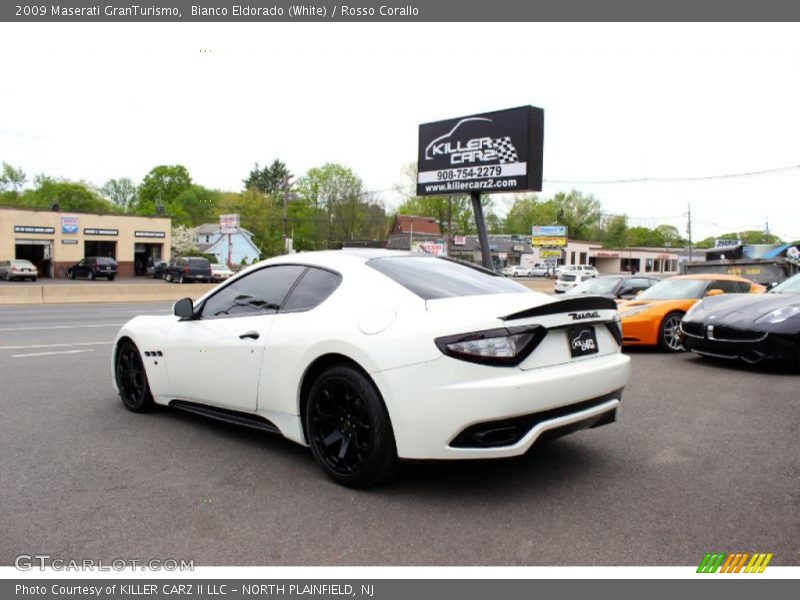 Bianco Eldorado (White) / Rosso Corallo 2009 Maserati GranTurismo