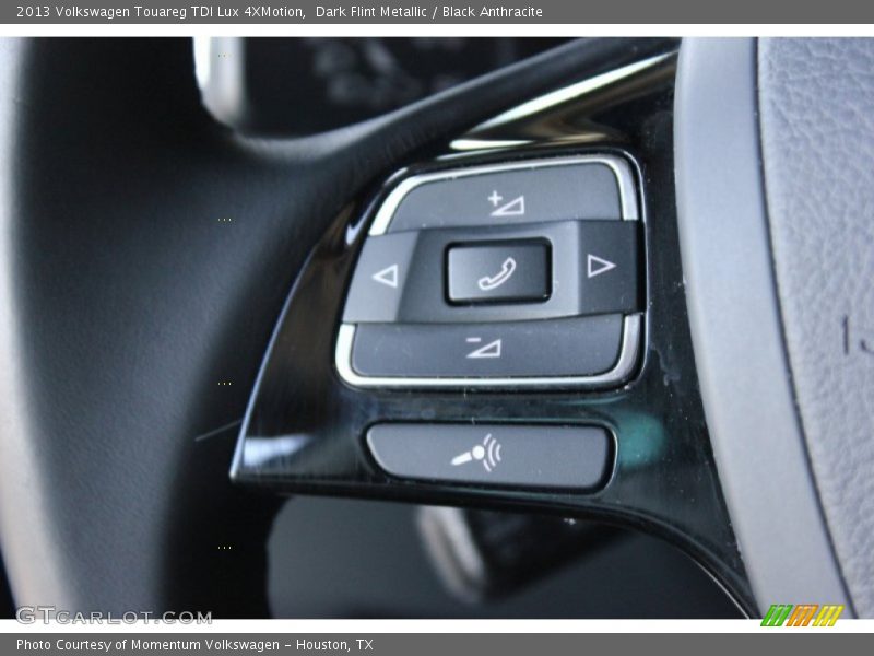 Dark Flint Metallic / Black Anthracite 2013 Volkswagen Touareg TDI Lux 4XMotion