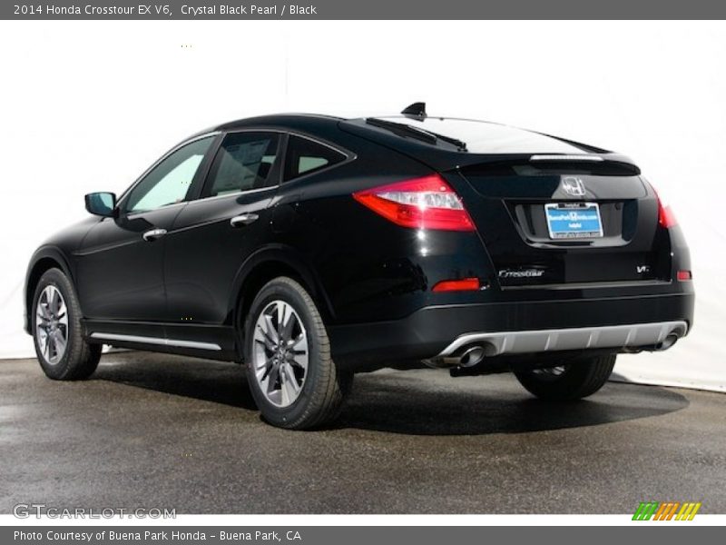 Crystal Black Pearl / Black 2014 Honda Crosstour EX V6
