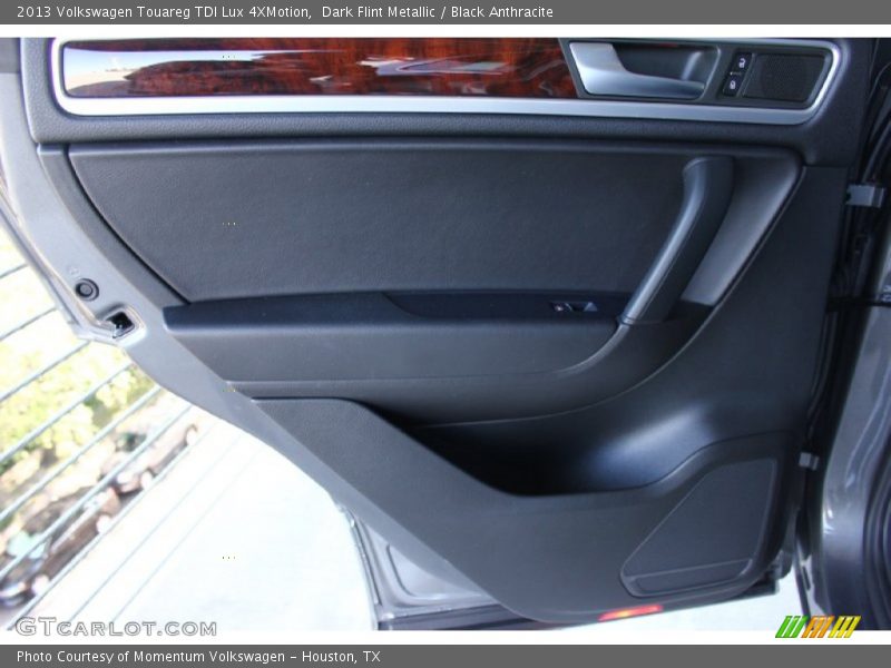 Dark Flint Metallic / Black Anthracite 2013 Volkswagen Touareg TDI Lux 4XMotion