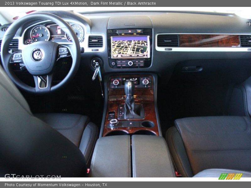 Dark Flint Metallic / Black Anthracite 2013 Volkswagen Touareg TDI Lux 4XMotion