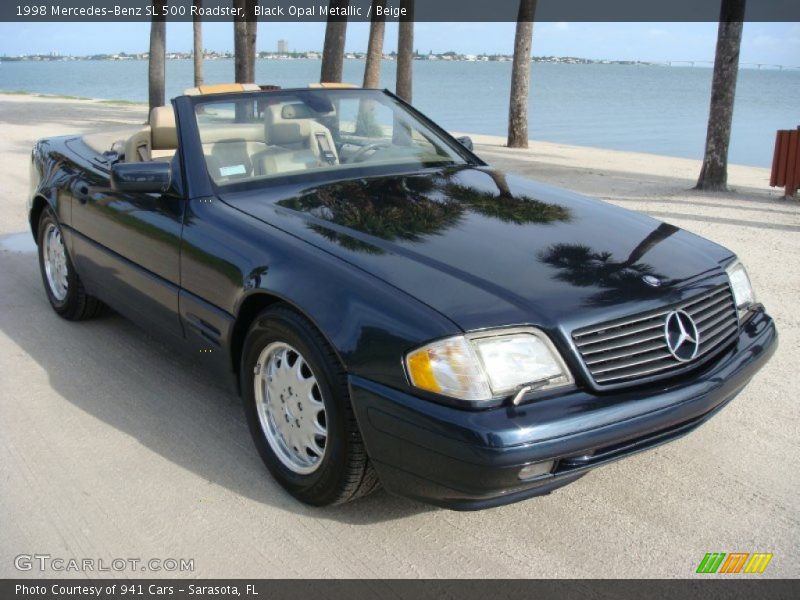Front 3/4 View of 1998 SL 500 Roadster