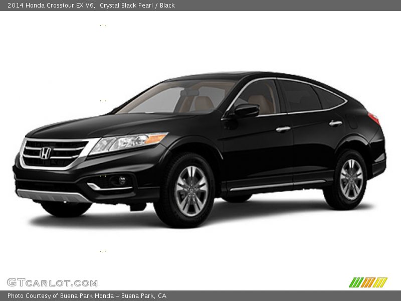 Crystal Black Pearl / Black 2014 Honda Crosstour EX V6