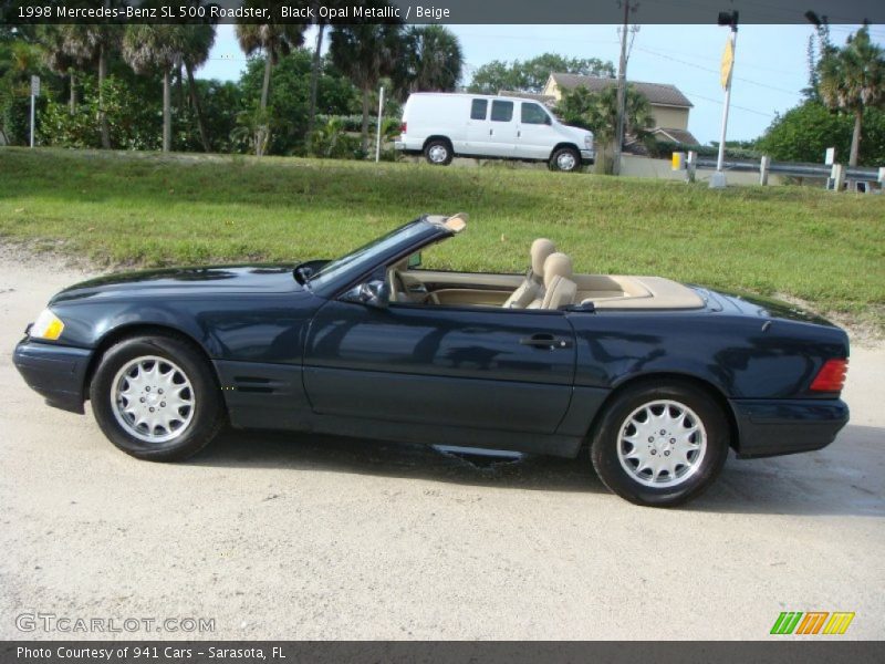  1998 SL 500 Roadster Black Opal Metallic