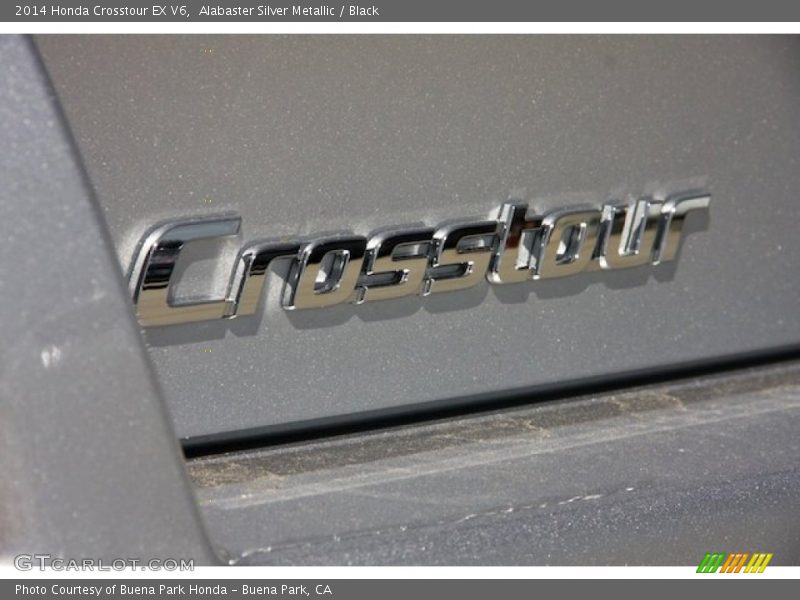 Alabaster Silver Metallic / Black 2014 Honda Crosstour EX V6