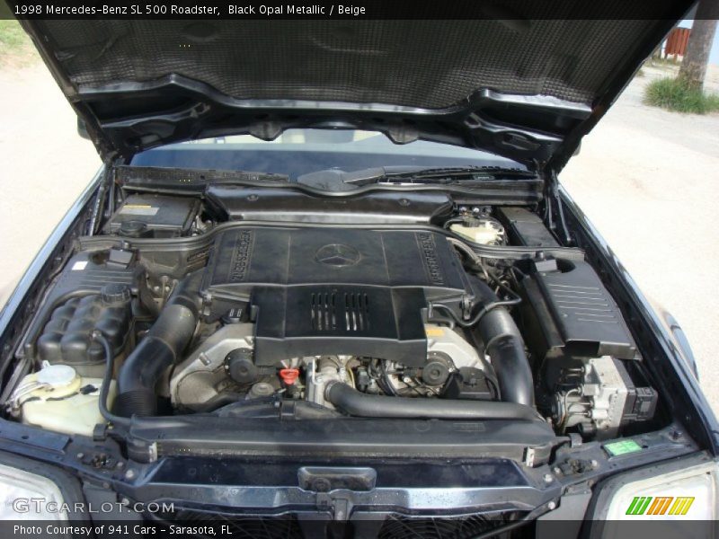  1998 SL 500 Roadster Engine - 5.0 Liter DOHC 32-Valve V8