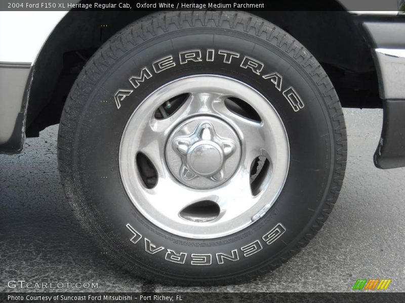 Oxford White / Heritage Medium Parchment 2004 Ford F150 XL Heritage Regular Cab