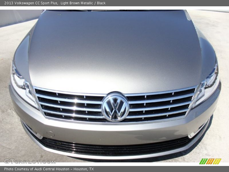 Light Brown Metallic / Black 2013 Volkswagen CC Sport Plus