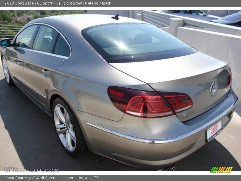 Light Brown Metallic / Black 2013 Volkswagen CC Sport Plus