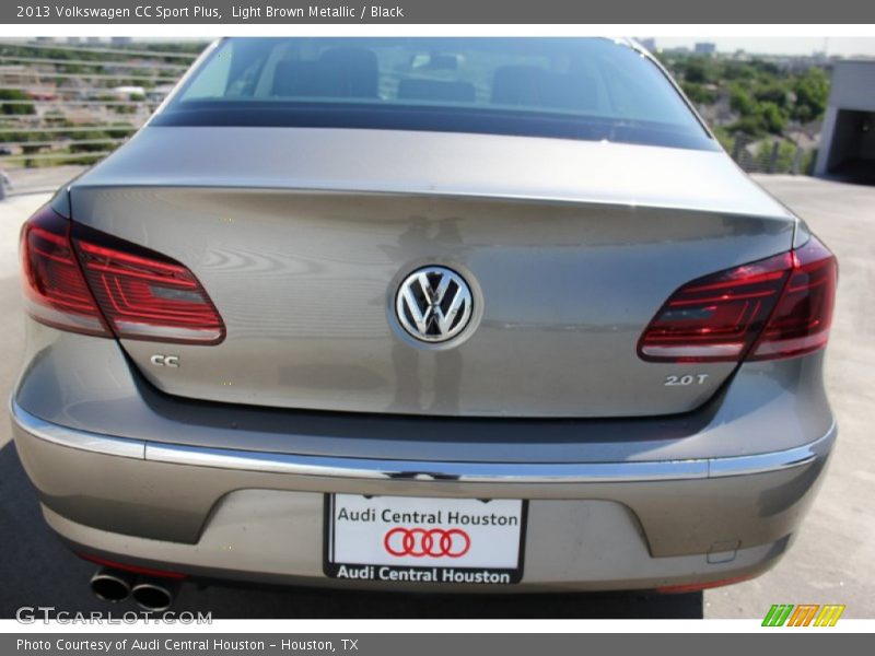 Light Brown Metallic / Black 2013 Volkswagen CC Sport Plus