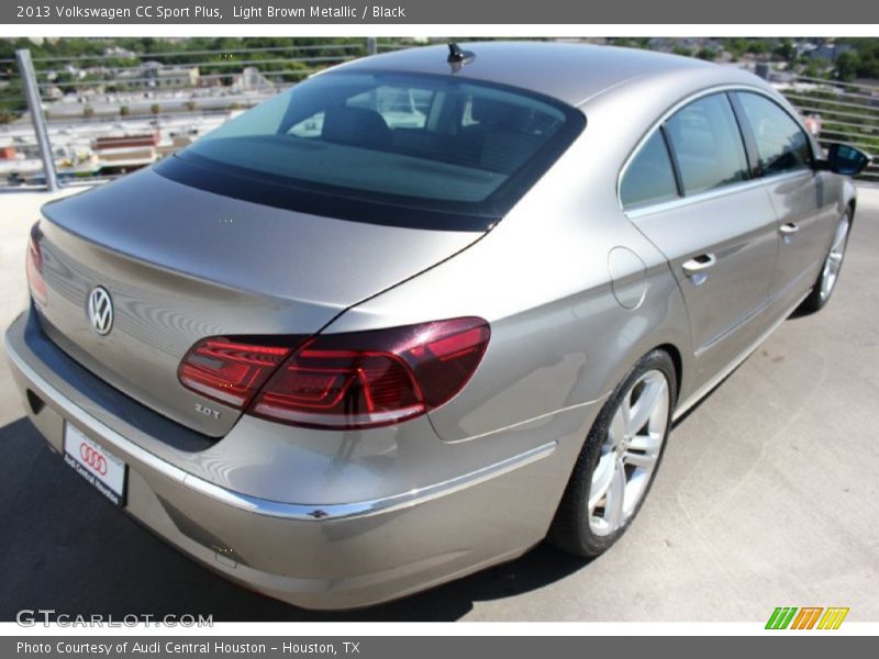 Light Brown Metallic / Black 2013 Volkswagen CC Sport Plus