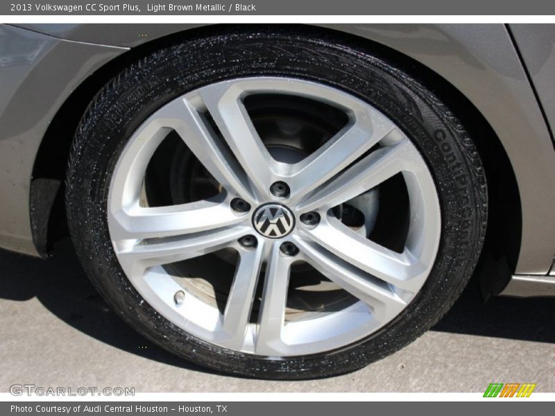 Light Brown Metallic / Black 2013 Volkswagen CC Sport Plus