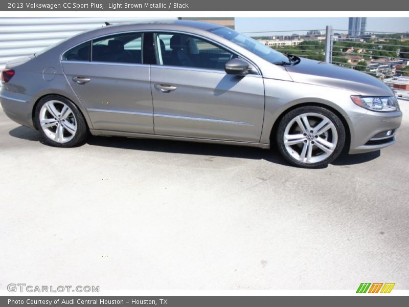 Light Brown Metallic / Black 2013 Volkswagen CC Sport Plus