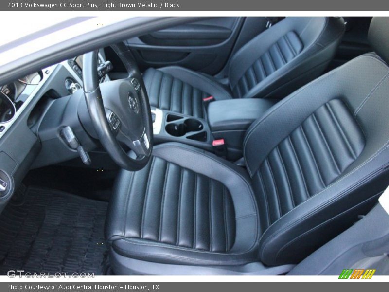 Light Brown Metallic / Black 2013 Volkswagen CC Sport Plus