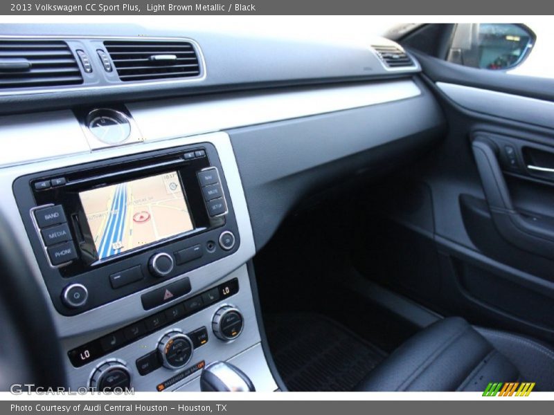 Light Brown Metallic / Black 2013 Volkswagen CC Sport Plus