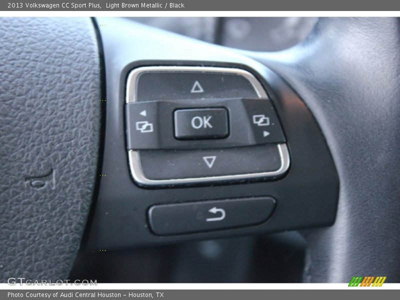 Light Brown Metallic / Black 2013 Volkswagen CC Sport Plus