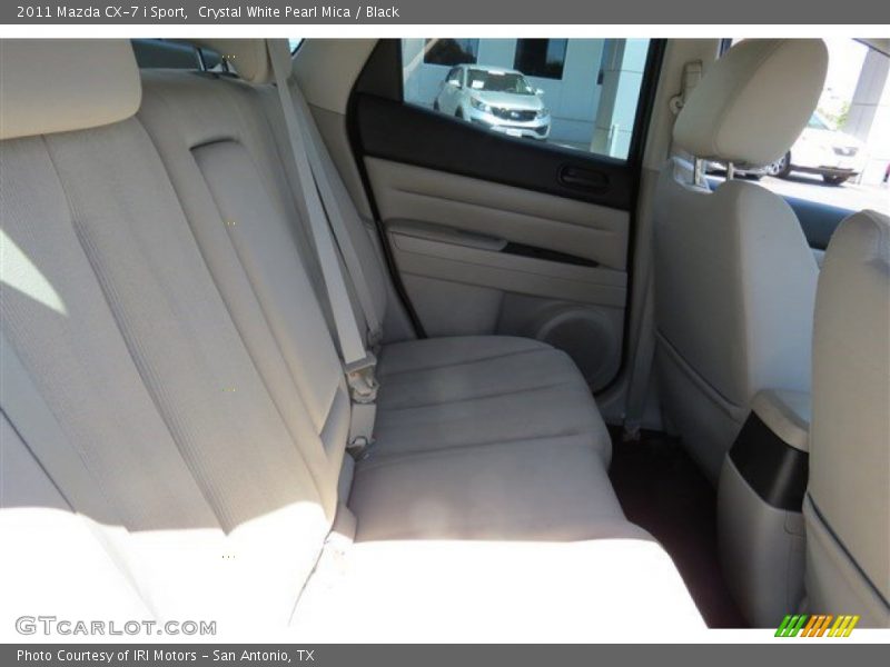Crystal White Pearl Mica / Black 2011 Mazda CX-7 i Sport