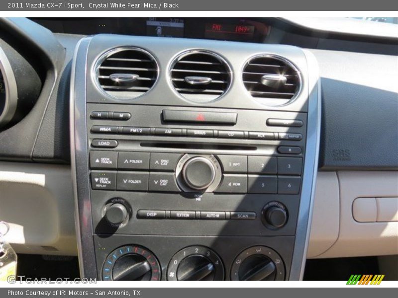Crystal White Pearl Mica / Black 2011 Mazda CX-7 i Sport