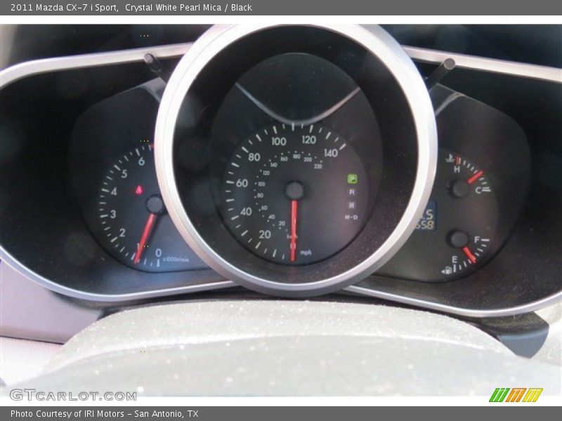 Crystal White Pearl Mica / Black 2011 Mazda CX-7 i Sport