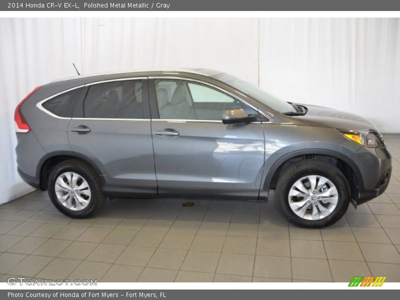 Polished Metal Metallic / Gray 2014 Honda CR-V EX-L