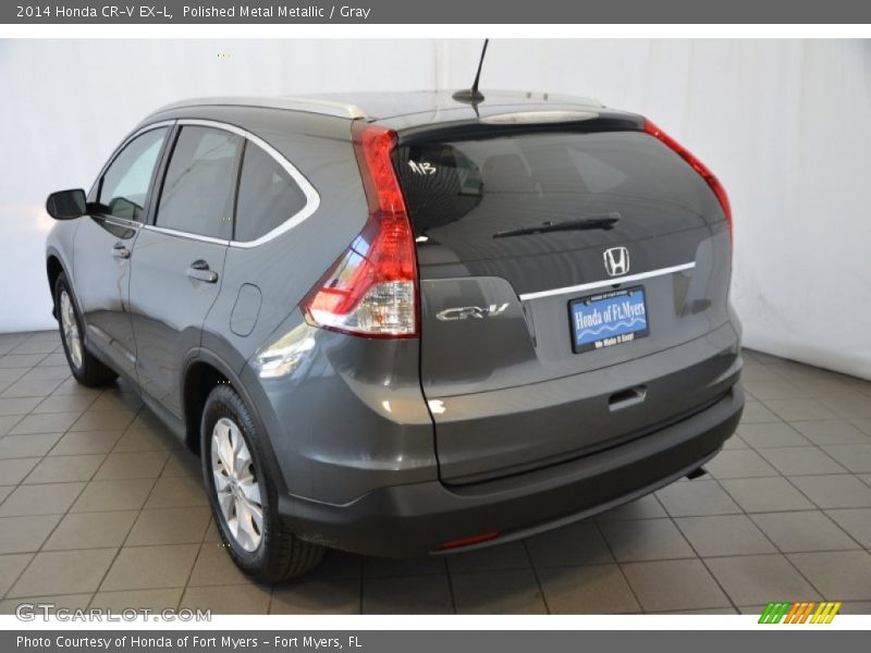 Polished Metal Metallic / Gray 2014 Honda CR-V EX-L