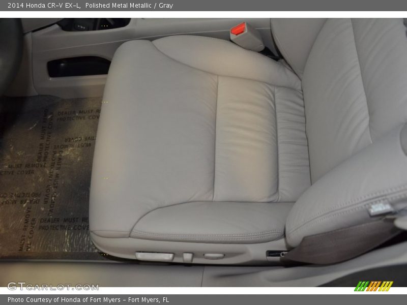 Polished Metal Metallic / Gray 2014 Honda CR-V EX-L