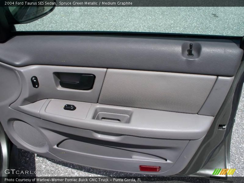 Spruce Green Metallic / Medium Graphite 2004 Ford Taurus SES Sedan