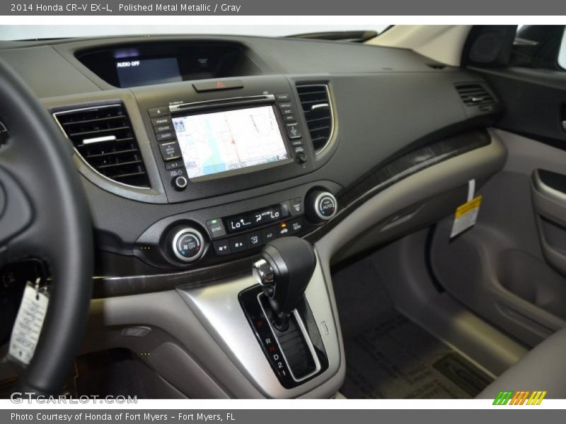 Polished Metal Metallic / Gray 2014 Honda CR-V EX-L