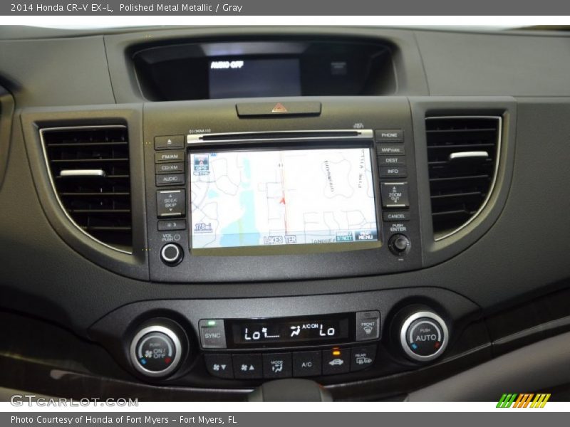 Polished Metal Metallic / Gray 2014 Honda CR-V EX-L