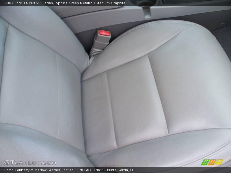 Spruce Green Metallic / Medium Graphite 2004 Ford Taurus SES Sedan