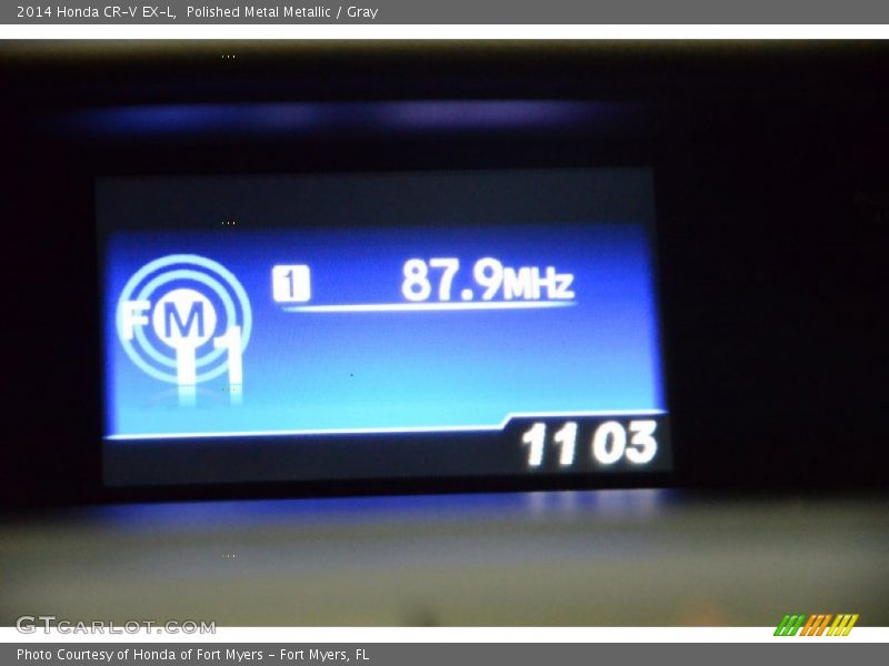 Polished Metal Metallic / Gray 2014 Honda CR-V EX-L