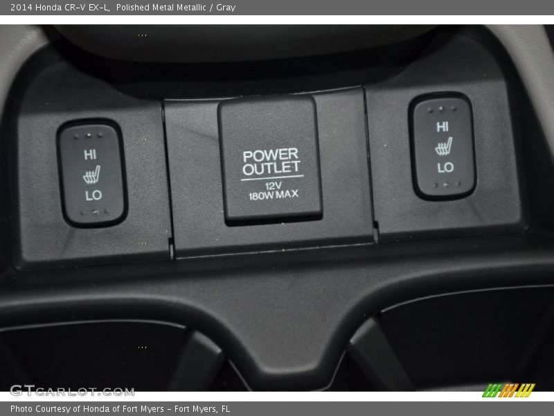 Polished Metal Metallic / Gray 2014 Honda CR-V EX-L