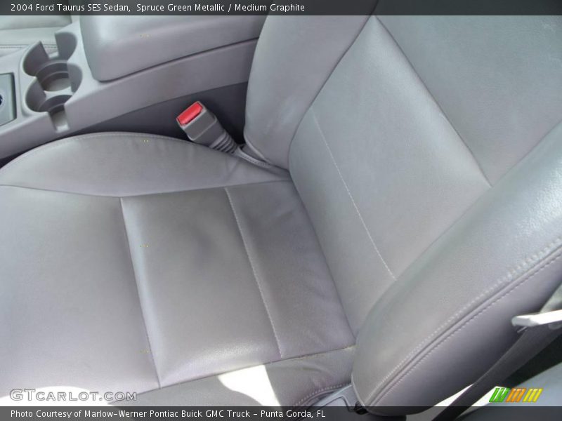 Spruce Green Metallic / Medium Graphite 2004 Ford Taurus SES Sedan