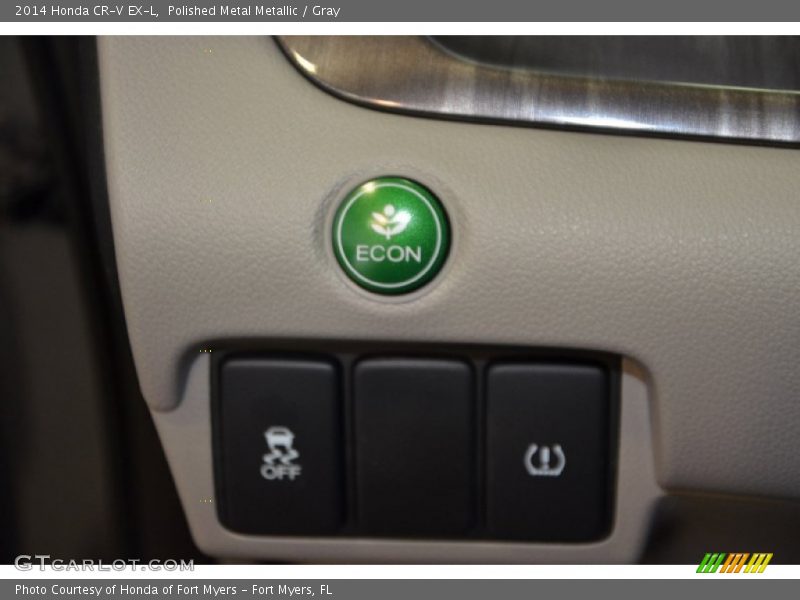 Polished Metal Metallic / Gray 2014 Honda CR-V EX-L