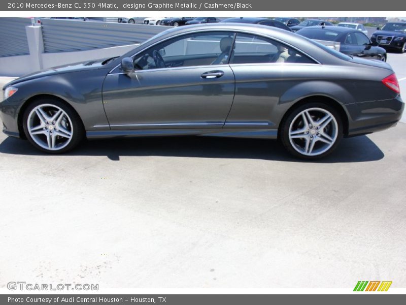 designo Graphite Metallic / Cashmere/Black 2010 Mercedes-Benz CL 550 4Matic