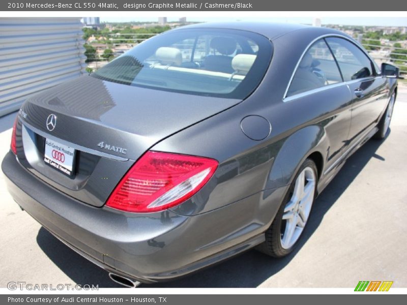 designo Graphite Metallic / Cashmere/Black 2010 Mercedes-Benz CL 550 4Matic