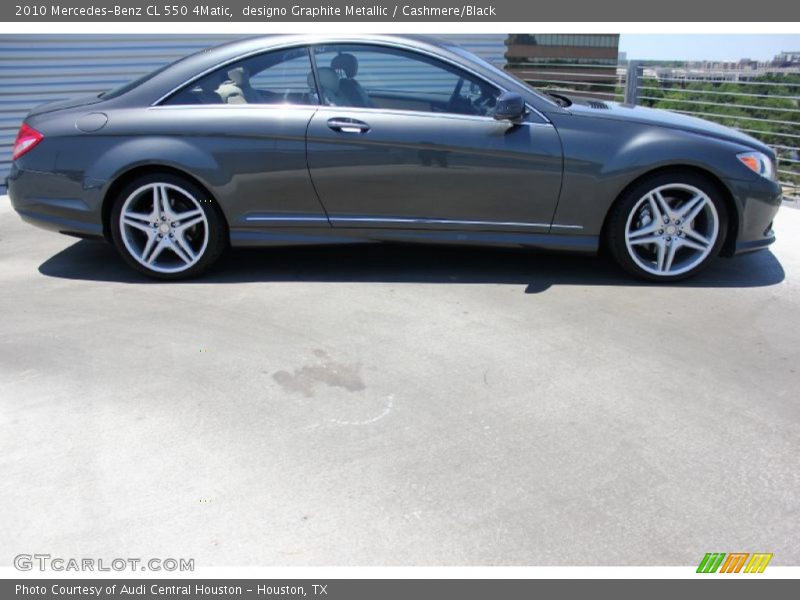 designo Graphite Metallic / Cashmere/Black 2010 Mercedes-Benz CL 550 4Matic