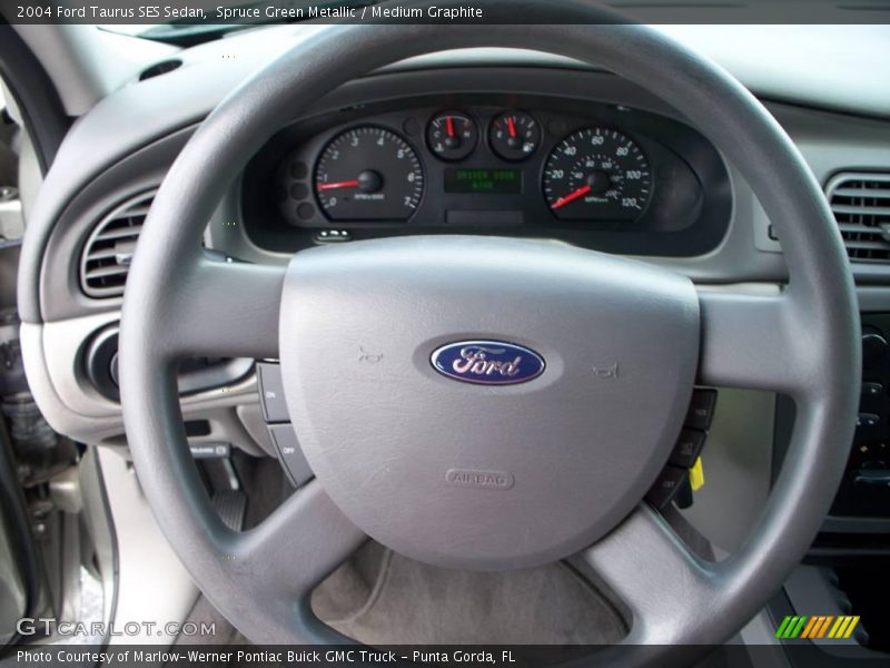 Spruce Green Metallic / Medium Graphite 2004 Ford Taurus SES Sedan