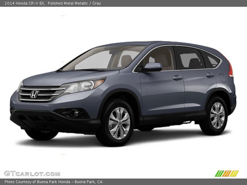 Polished Metal Metallic / Gray 2014 Honda CR-V EX