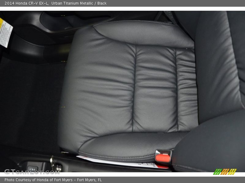 Urban Titanium Metallic / Black 2014 Honda CR-V EX-L