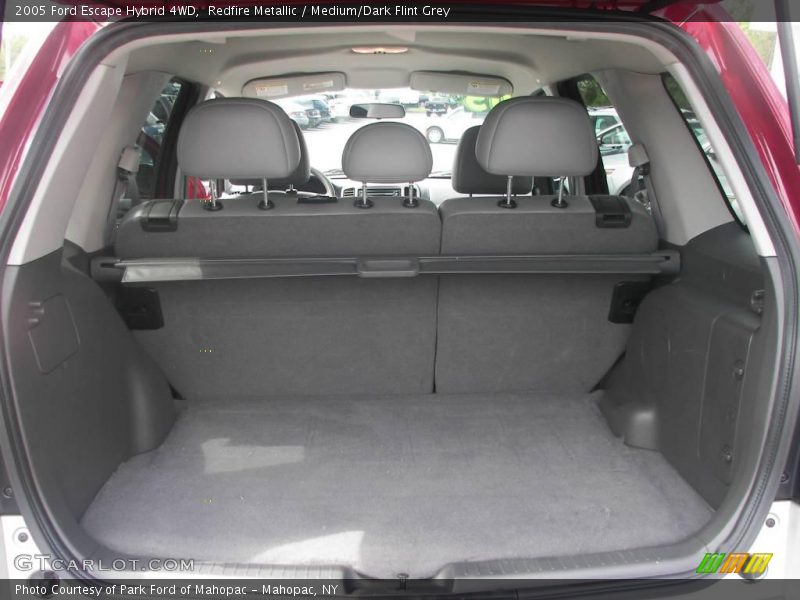 Redfire Metallic / Medium/Dark Flint Grey 2005 Ford Escape Hybrid 4WD