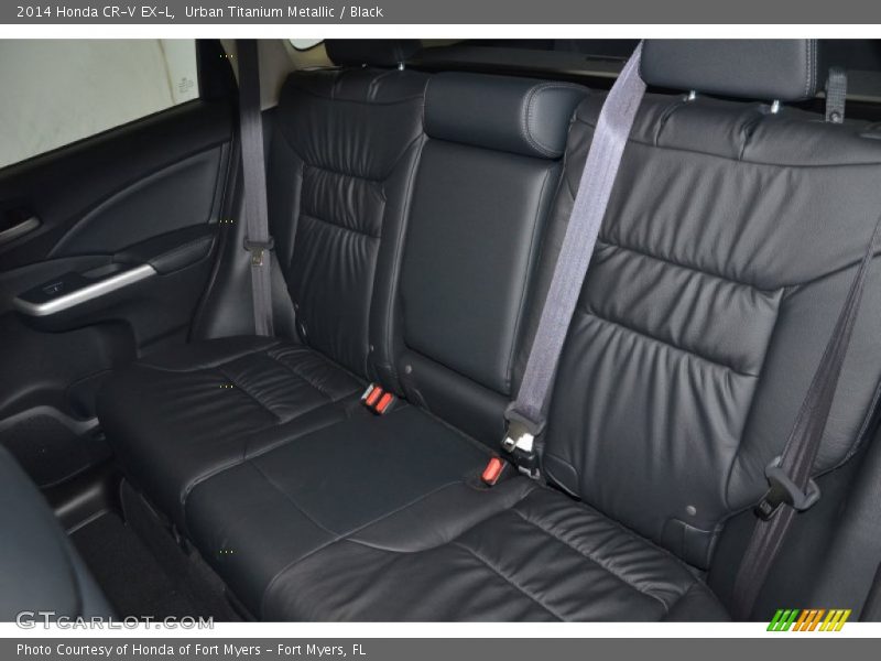 Urban Titanium Metallic / Black 2014 Honda CR-V EX-L