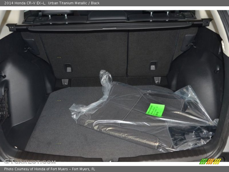 Urban Titanium Metallic / Black 2014 Honda CR-V EX-L
