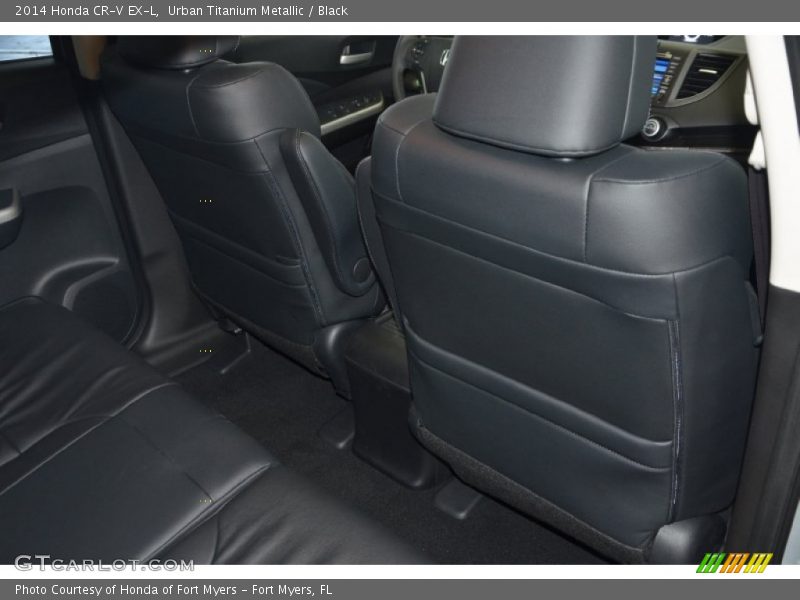 Urban Titanium Metallic / Black 2014 Honda CR-V EX-L