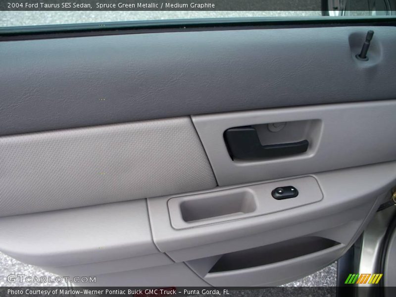 Spruce Green Metallic / Medium Graphite 2004 Ford Taurus SES Sedan