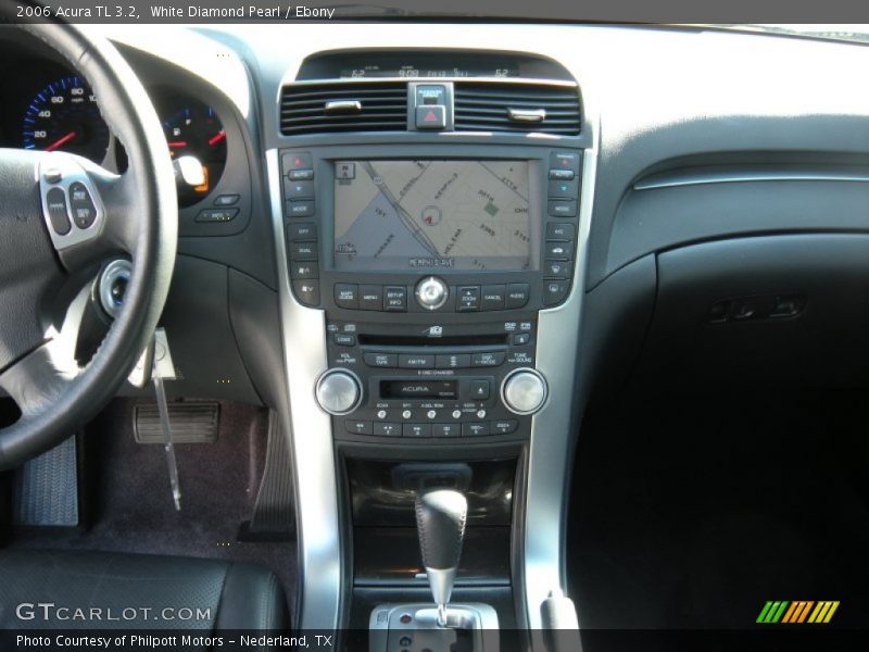 White Diamond Pearl / Ebony 2006 Acura TL 3.2